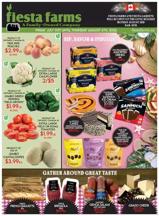 Fiesta Farms catalogue | Weekly Specials | 2026-07-31T00:00:00.000Z - 2026-08-06T00:00:00.000Z