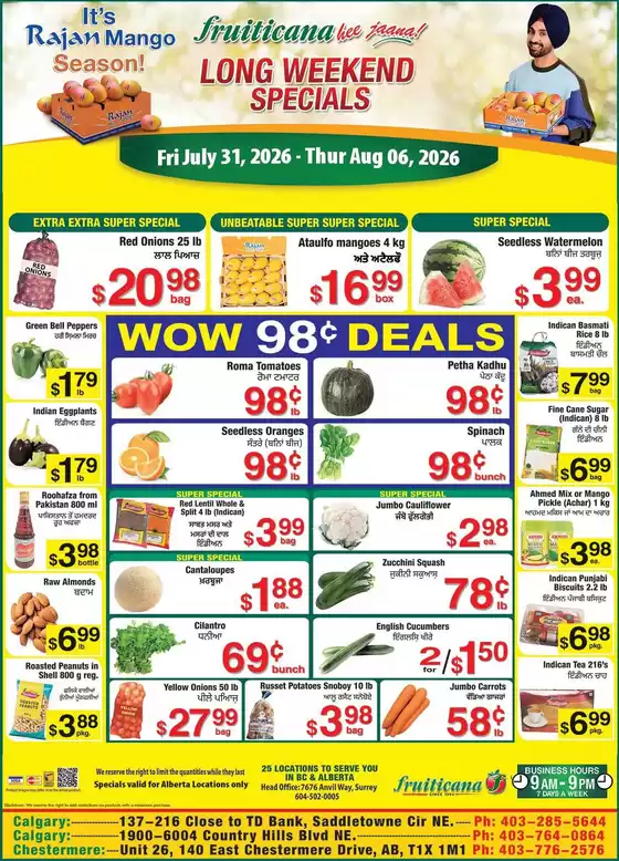 Fruiticana catalogue | Our best offers for you | 2026-07-31T00:00:00.000Z - 2026-08-06T00:00:00.000Z