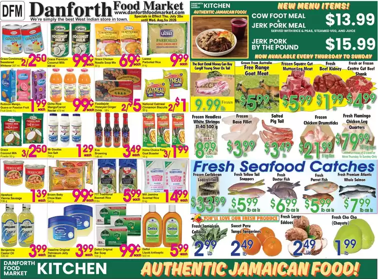 Danforth Food Market catalogue in London | Danforth Food Market | 2026-07-30T00:00:00.000Z - 2026-08-05T00:00:00.000Z