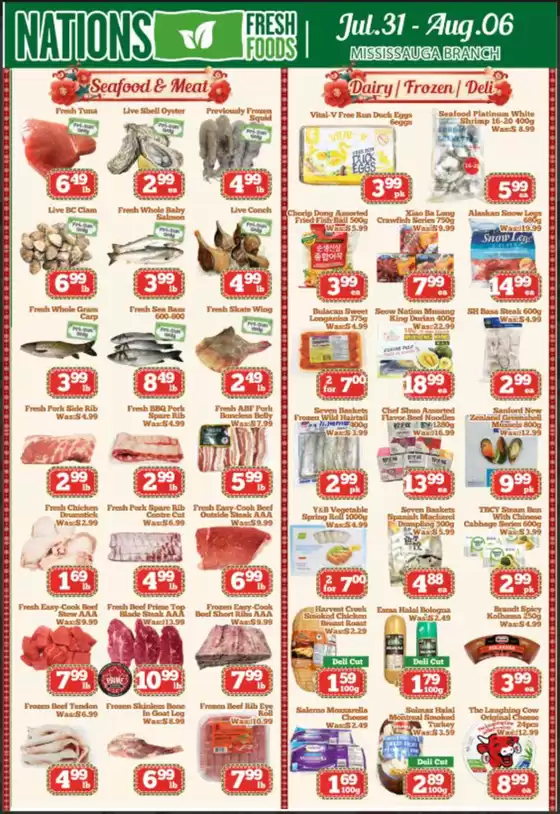 Nations Fresh Foods catalogue | Weekly flyer  | 2026-08-03T00:00:00.000Z - 2026-08-06T00:00:00.000Z