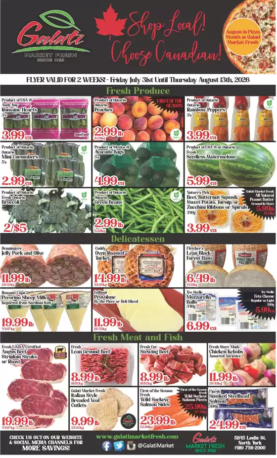 Galati Market Fresh catalogue | Flyer valide for two weeks  | 2026-08-03T00:00:00.000Z - 2026-08-13T00:00:00.000Z