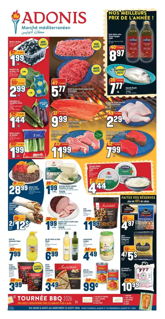 Marché Adonis catalogue | Top deals and discounts | 2026-08-06T00:00:00.000Z - 2026-08-12T00:00:00.000Z