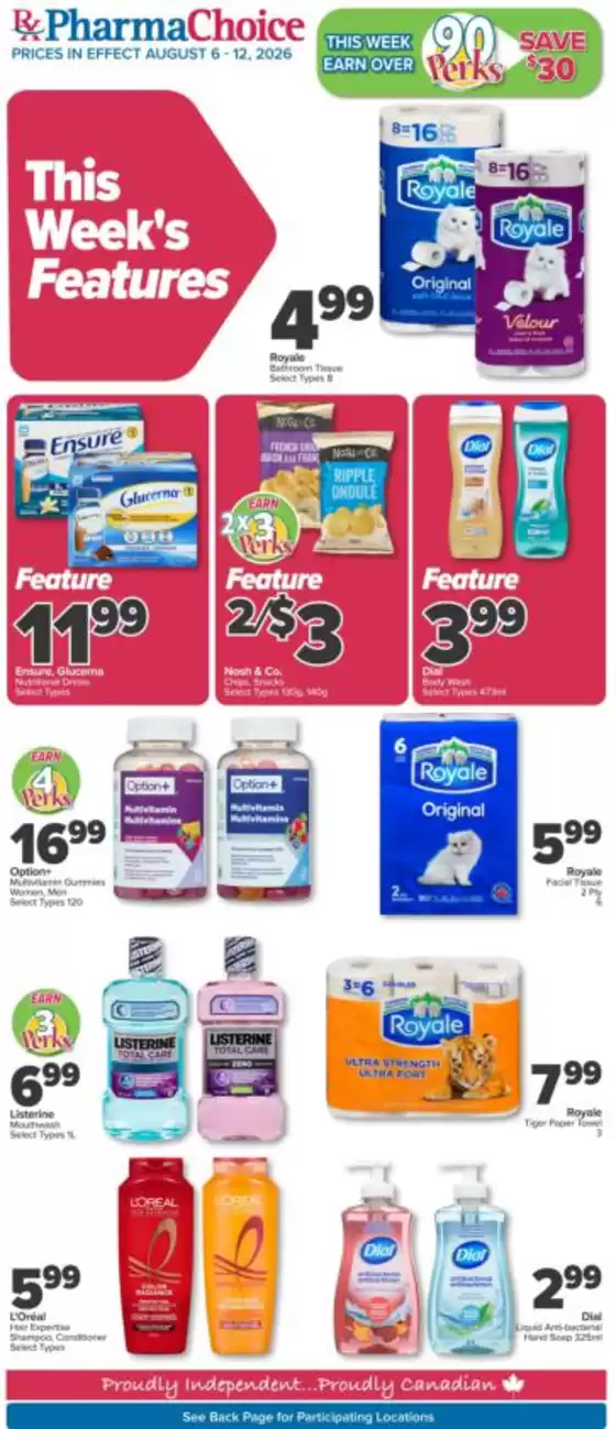 PharmaChoice catalogue in Victoria BC | PharmaChoice Weekly ad | 2026-08-06T00:00:00.000Z - 2026-08-12T00:00:00.000Z