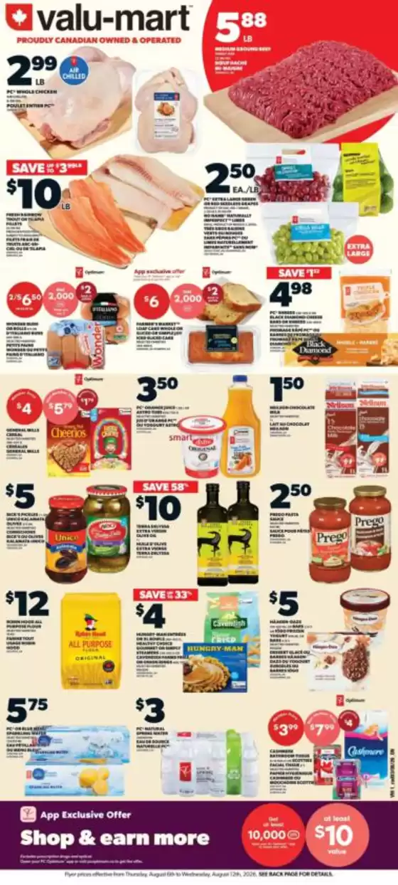 Valu-mart catalogue | Valu-mart weeky flyer | 2026-08-06T00:00:00.000Z - 2026-08-12T00:00:00.000Z