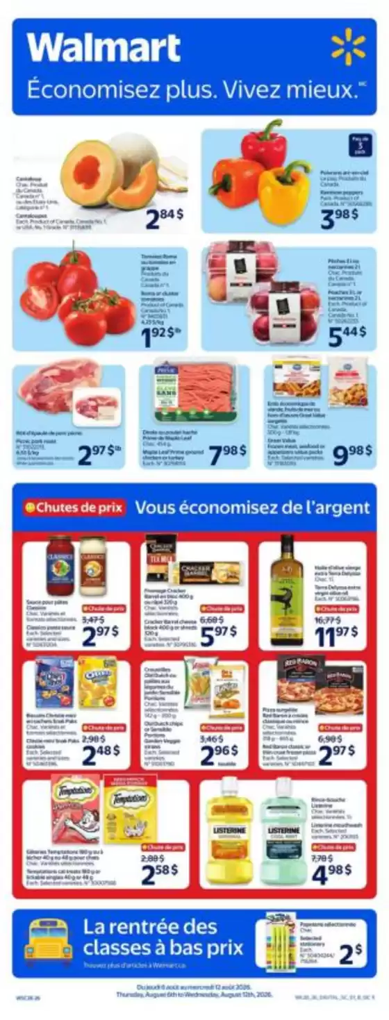 Walmart catalogue | Discover attractive offers | 2026-08-06T00:00:00.000Z - 2026-08-12T00:00:00.000Z