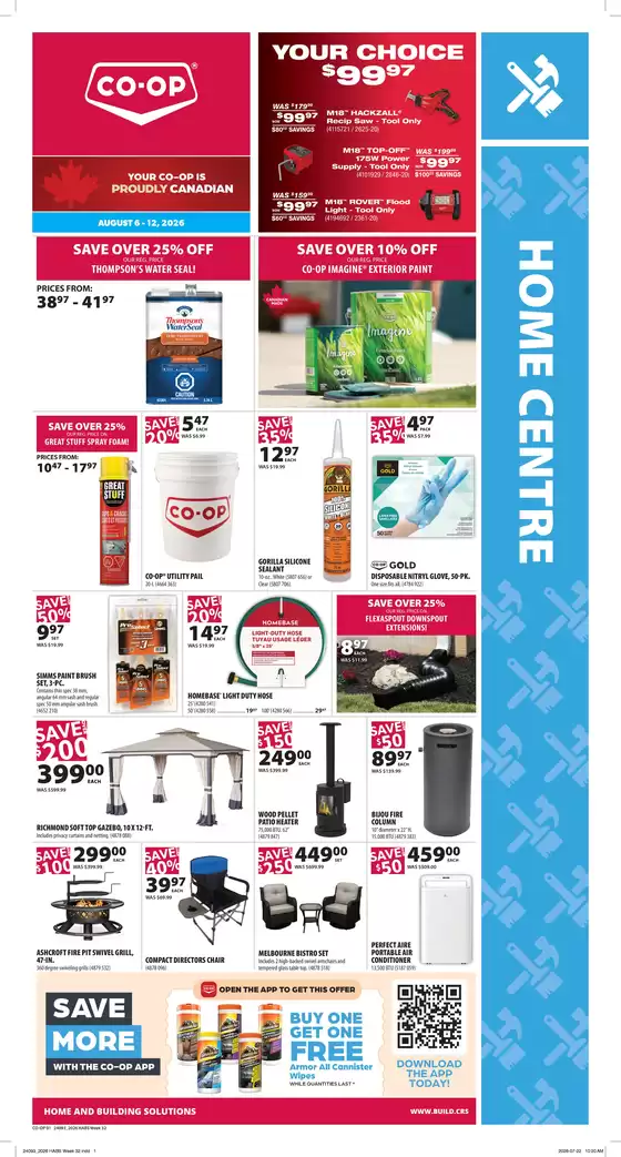 Co-op Home Centre catalogue | Save now with our deals | 2026-08-06T00:00:00.000Z - 2026-08-12T00:00:00.000Z