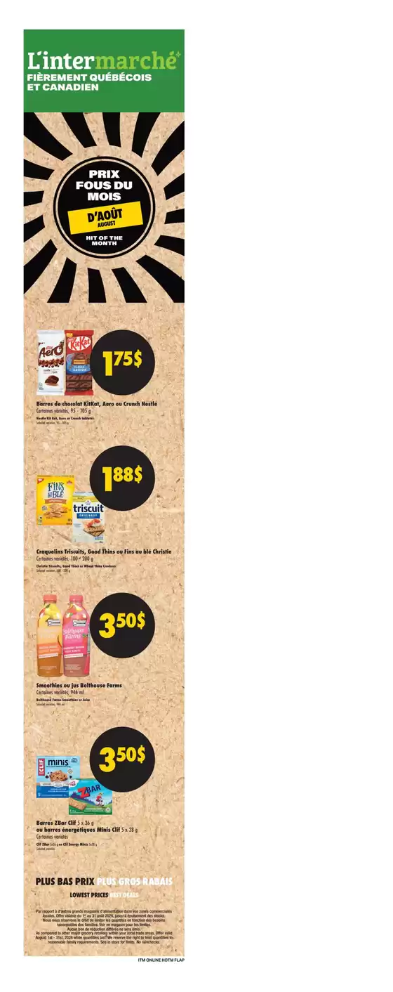 L'Intermarché catalogue | Weekly Flyer | 2026-08-06T00:00:00.000Z - 2026-08-12T00:00:00.000Z
