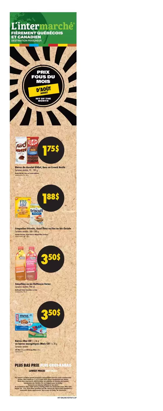 L'Intermarché catalogue | Save now with our deals | 2026-08-06T00:00:00.000Z - 2026-08-12T00:00:00.000Z
