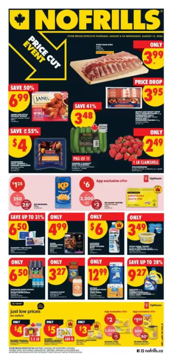 No Frills catalogue | Top offers for smart savers | 2026-08-06T00:00:00.000Z - 2026-08-12T00:00:00.000Z