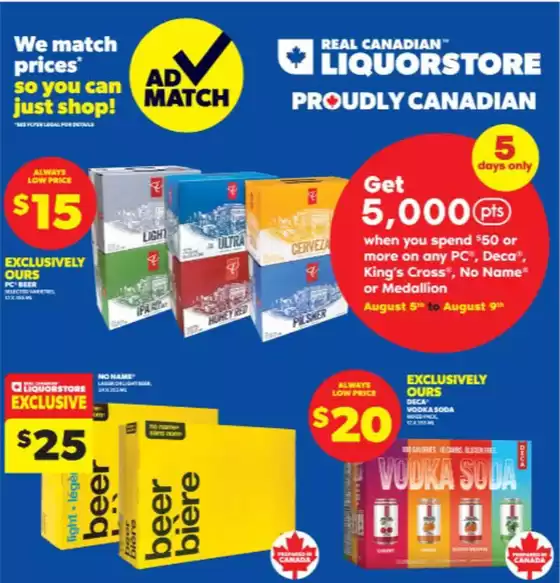 Real Canadian Liquostore catalogue | Weekly flyer | 2026-08-05T00:00:00.000Z - 2026-08-09T00:00:00.000Z
