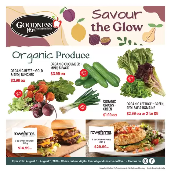 Goodness Me catalogue | Weekly flyer | 2026-08-05T00:00:00.000Z - 2026-08-11T00:00:00.000Z