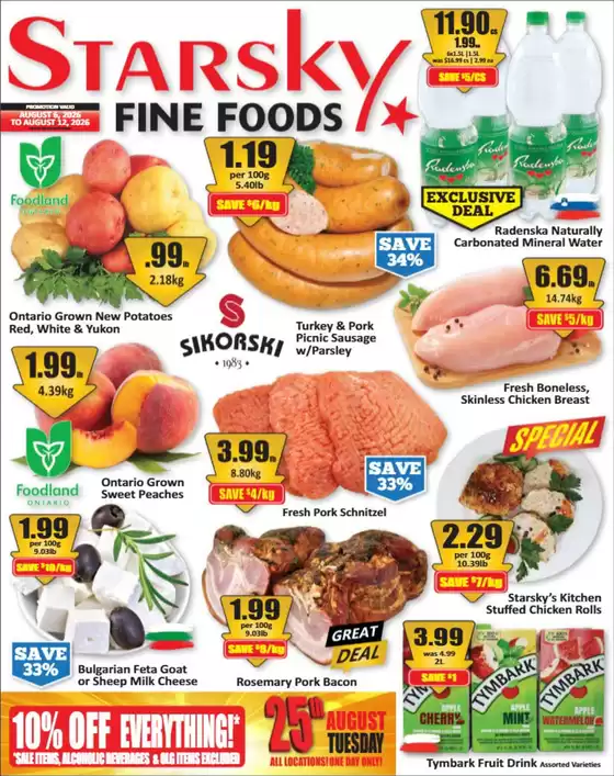 Starsky catalogue in Vancouver | Weekly flyer  | 2026-08-06T00:00:00.000Z - 2026-08-12T00:00:00.000Z