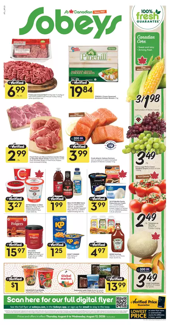 Sobeys catalogue in Vancouver | Weekly flyer  | 2026-08-06T00:00:00.000Z - 2026-08-12T00:00:00.000Z