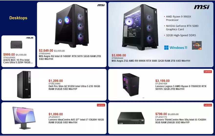 Canada Computers catalogue in Markham | Weekly flyer  | 2026-08-06T00:00:00.000Z - 2026-08-12T00:00:00.000Z