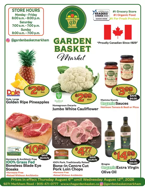 The Garden Basket catalogue | The Garden Basket | 2026-08-06T00:00:00.000Z - 2026-08-12T00:00:00.000Z