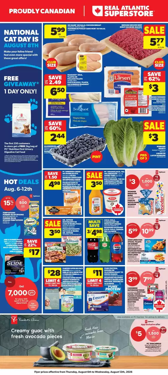 Atlantic Superstore catalogue | Weekly flyer  | 2026-08-07T00:00:00.000Z - 2026-08-12T00:00:00.000Z