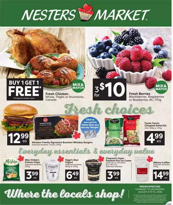 Nesters Market catalogue | Weekly flyer | 2026-08-07T00:00:00.000Z - 2026-08-12T00:00:00.000Z