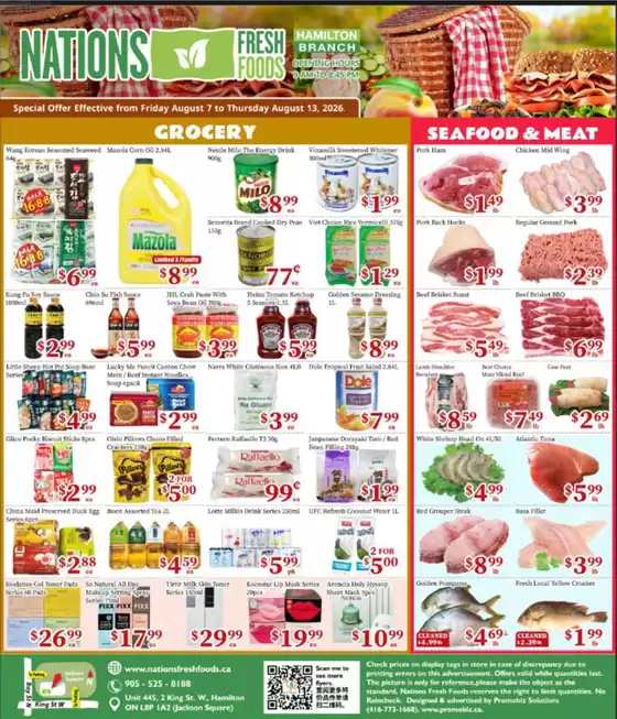 Nations Fresh Foods catalogue | Special offer | 2026-08-07T00:00:00.000Z - 2026-08-13T00:00:00.000Z