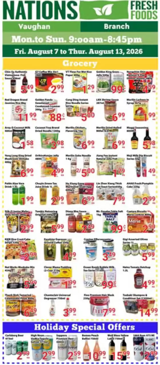 Nations Fresh Foods catalogue | Fresh Deals Just Dropped! | 2026-08-07T00:00:00.000Z - 2026-08-13T00:00:00.000Z