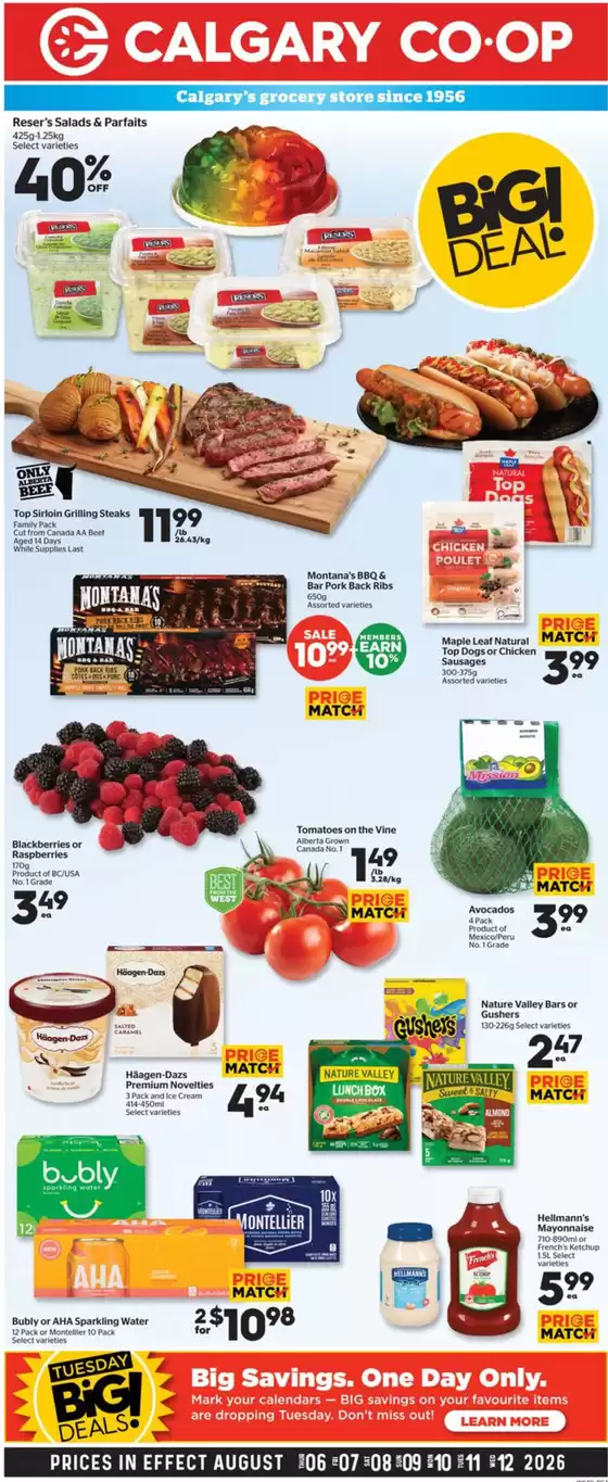 Calgary Co-op catalogue in Vancouver | Weekly flyer  | 2026-08-07T00:00:00.000Z - 2026-08-12T00:00:00.000Z