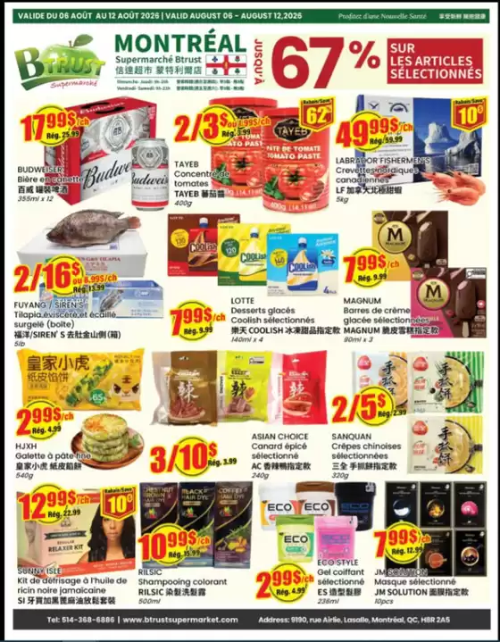 Btrust Supermarket catalogue | Up to 67 % off | 2026-08-07T00:00:00.000Z - 2026-08-13T00:00:00.000Z