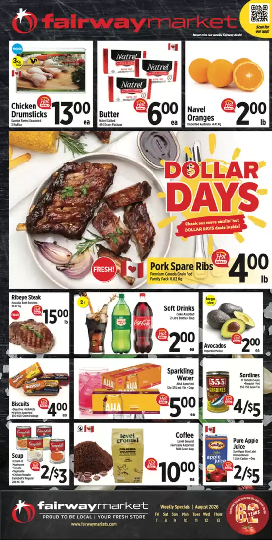 Fairway Market catalogue | Weekly Flyer | 2026-08-07T00:00:00.000Z - 2026-08-13T00:00:00.000Z