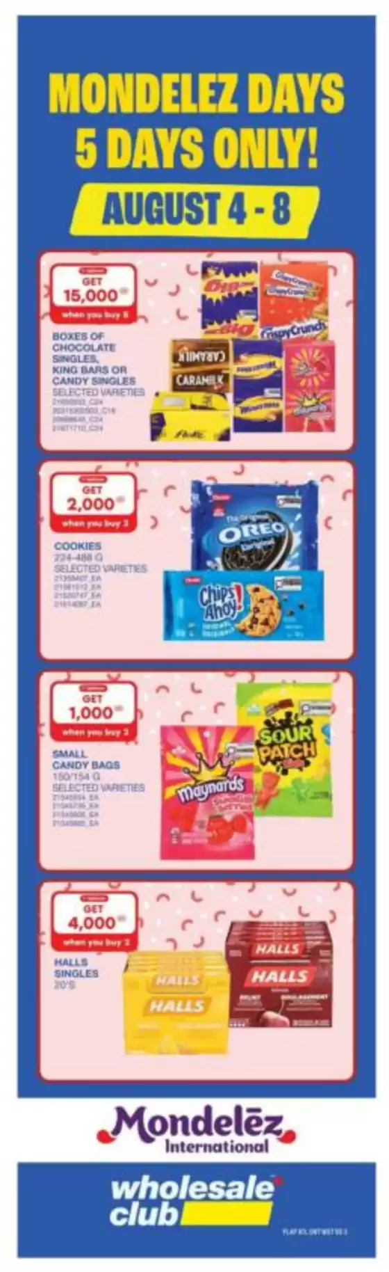 Wholesale Club catalogue | Exclusive deals and bargains | 2026-08-04T00:00:00.000Z - 2026-08-08T00:00:00.000Z