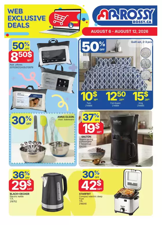Rossy catalogue | Discover attractive offers | 2026-08-06T00:00:00.000Z - 2026-08-12T00:00:00.000Z