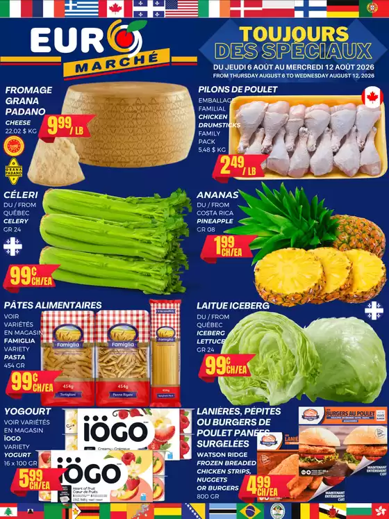 Euromarché catalogue | Toujours des speciaux | 2026-08-07T00:00:00.000Z - 2026-08-12T00:00:00.000Z