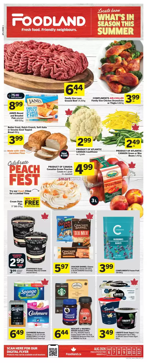 Foodland catalogue | Weekly flyer | 2026-08-10T00:00:00.000Z - 2026-08-12T00:00:00.000Z