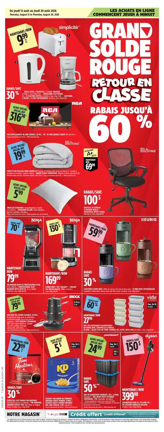 Canadian Tire catalogue | Our best bargains | 2026-08-13T00:00:00.000Z - 2026-08-20T00:00:00.000Z