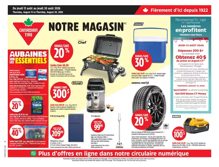 Canadian Tire catalogue | Exclusive deals and bargains | 2026-08-13T00:00:00.000Z - 2026-08-20T00:00:00.000Z