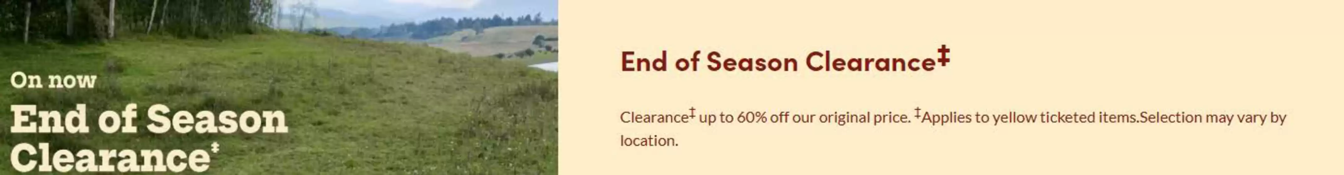 Mark's catalogue | End of season clearance 60 % off  | 2026-08-11T00:00:00.000Z - 2026-08-31T00:00:00.000Z