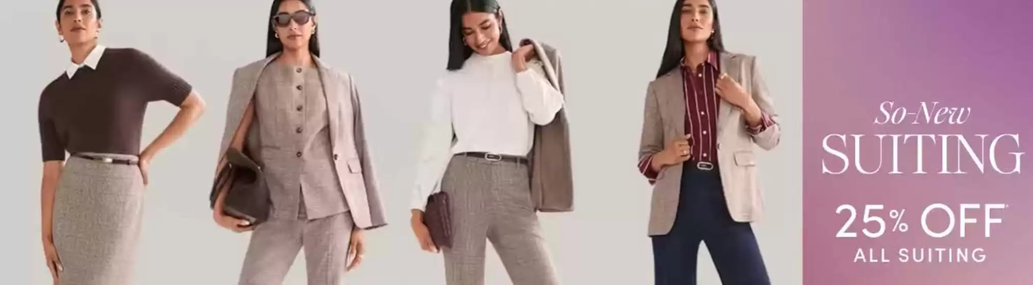 Ann Taylor catalogue | 25 % off | 2026-08-12T00:00:00.000Z - 2026-08-31T00:00:00.000Z