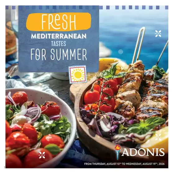 Marché Adonis catalogue | Great offer for bargain hunters | 2026-08-13T00:00:00.000Z - 2026-08-19T00:00:00.000Z