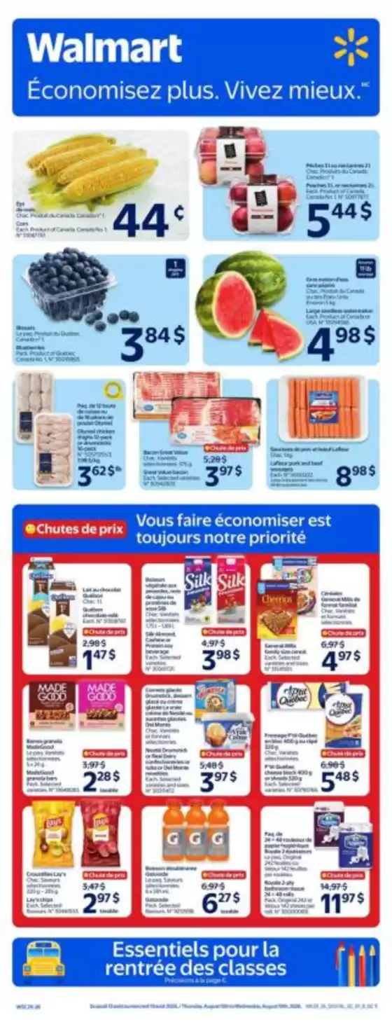 Walmart catalogue | Exclusive deals for our customers | 2026-08-13T00:00:00.000Z - 2026-08-19T00:00:00.000Z