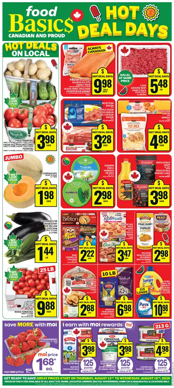 Food Basics catalogue in Brampton | Our best offers for you | 2026-08-13T00:00:00.000Z - 2026-08-19T00:00:00.000Z