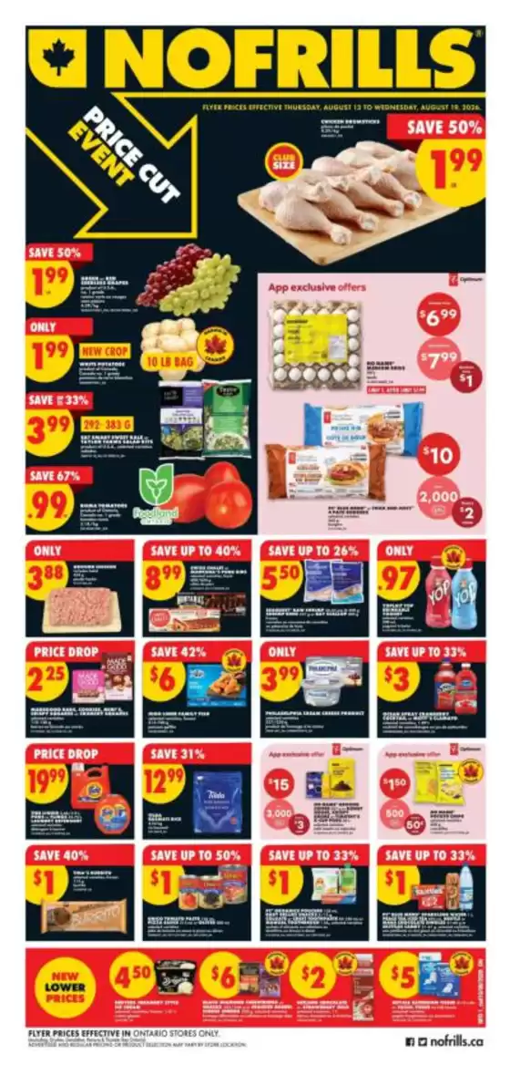 No Frills catalogue | Discounts and promotions | 2026-08-13T00:00:00.000Z - 2026-08-19T00:00:00.000Z