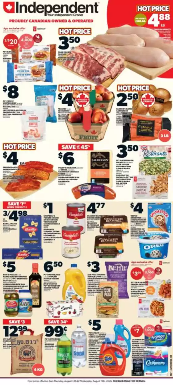Independent Grocer catalogue | Independent Grocer weeky flyer | 2026-08-13T00:00:00.000Z - 2026-08-19T00:00:00.000Z