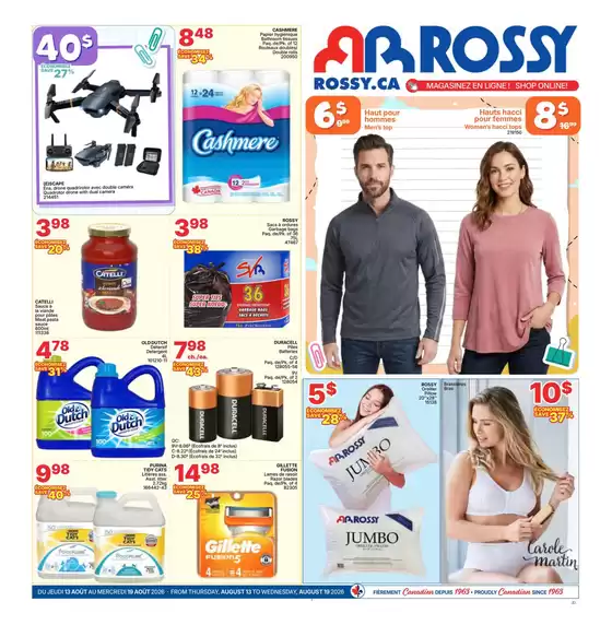 Rossy catalogue | Discounts and promotions | 2026-08-13T00:00:00.000Z - 2026-08-19T00:00:00.000Z