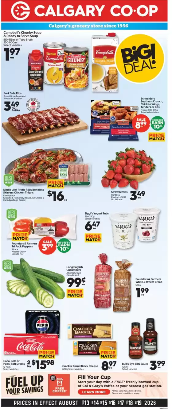Calgary Co-op catalogue | Weekly flyer | 2026-08-13T00:00:00.000Z - 2026-08-19T00:00:00.000Z