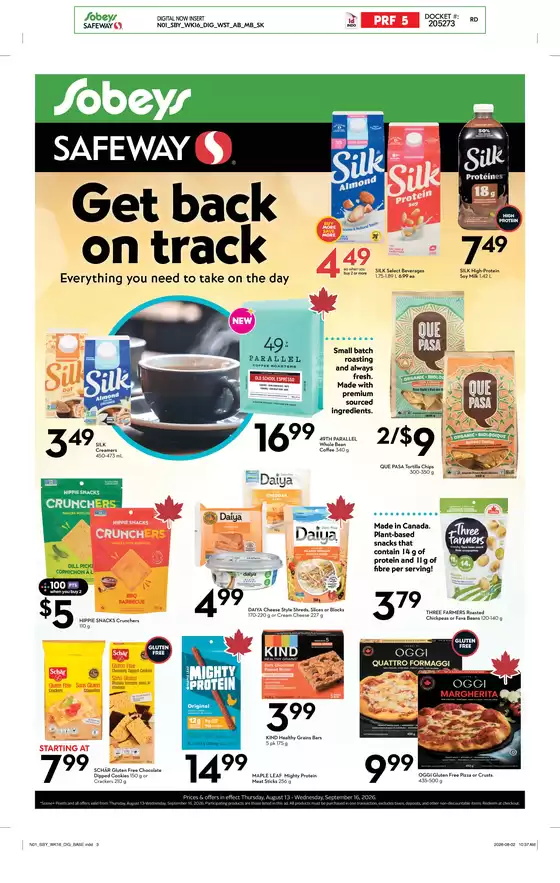 Safeway catalogue in Cranbrook BC | Natural and Wellness Booklet - Safeway | 2026-08-13T00:00:00.000Z - 2026-09-16T00:00:00.000Z