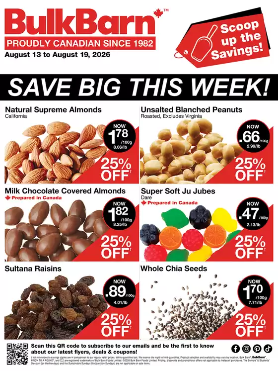 Bulk Barn catalogue | Save big this week | 2026-08-13T00:00:00.000Z - 2026-08-19T00:00:00.000Z