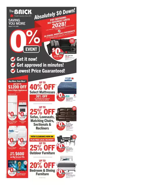 The Brick catalogue | Attractive special offers for everyone | 2026-08-13T00:00:00.000Z - 2026-08-19T00:00:00.000Z