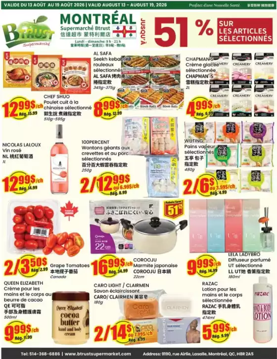 Btrust Supermarket catalogue | Up to 51% off | 2026-08-14T00:00:00.000Z - 2026-08-20T00:00:00.000Z