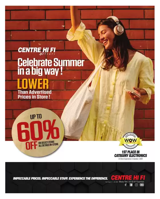Centre Hi-Fi catalogue | Weekly Flyer | 2026-08-14T00:00:00.000Z - 2026-08-20T00:00:00.000Z