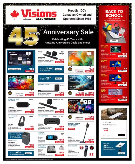 Visions Electronics catalogue | Flyer | 2026-08-14T00:00:00.000Z - 2026-08-20T00:00:00.000Z