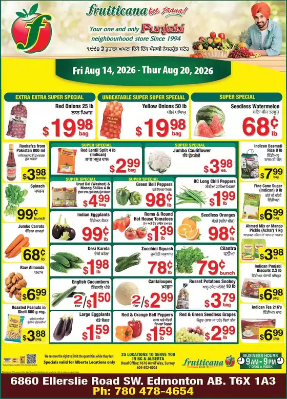 Fruiticana catalogue | Discover attractive offers | 2026-08-14T00:00:00.000Z - 2026-08-20T00:00:00.000Z