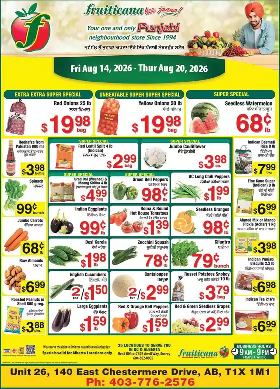 Fruiticana catalogue | Top deals for all customers | 2026-08-14T00:00:00.000Z - 2026-08-20T00:00:00.000Z