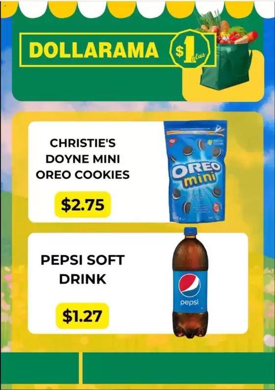 Dollarama catalogue | Today's specials and sales | 2026-08-17T00:00:00.000Z - 2026-08-20T00:00:00.000Z